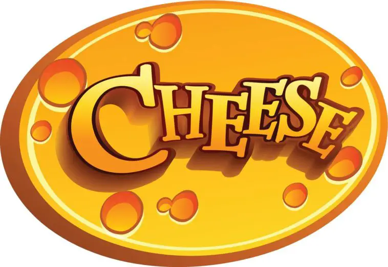 Logo of a Cheese on white background