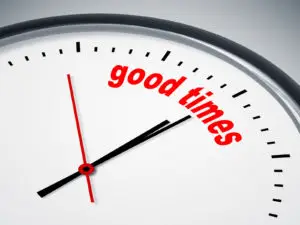 An image of a nice clock with good times
