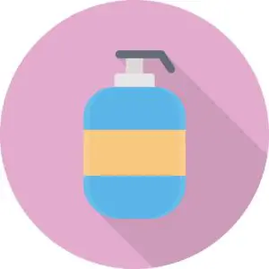 shampoo vector colour flat icon